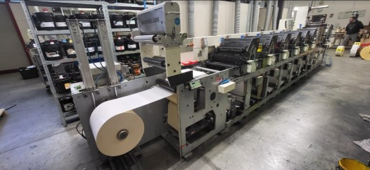 Flexo and label printing machine
